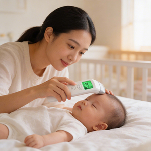 เครื่องวัดอุณหภูมิแบบหลายฟังก์ชัน สำหรับวัดอุณหภูมิของร่างกาย  แบบสองสเกล  สำหรับผู้สูงอายุ  วัดไข้ทางทางการแพทย์ - Product Image 2