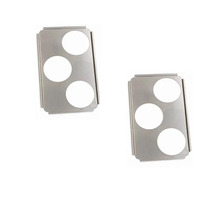 Plaques d'adaptation pour distributeurs automatiques - Estampage de tôles sur mesure en aluminium et acier à ressort, service de fabrication OEM