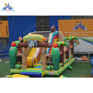 <span class=keywords><strong>Meilleur</strong></span> château de maisons gonflables en plein air avec toboggan pour les enfants - Product Image 5