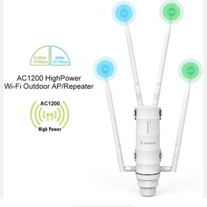 Wavlink - Punto de Acceso Inalámbrico para Exteriores con Puerto Gigabit, AC1200 de Alta Velocidad, Doble Banda, Repetidor POE, Estación Base Wifi para Zonas Rurales - Product Image 2