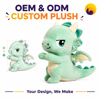 Peluche personnalisée en gros, jouet en peluche doux, poupée animal en peluche, boîte mystère, cadeau, peluches certifiées CE