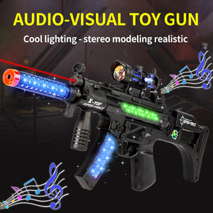 Pistola giocattolo M4A1 pistola <span class=keywords><strong>per</strong></span> effetti sonori leggeri non può essere infornata <span class=keywords><strong>bambini</strong></span> infrarossi cool electric vibration eight sound gun - Product Image 4