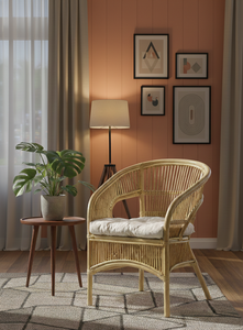 Fabiano Rattan <b>Chair</b> Indonesia Modern Stylish Comfortable <b>Outdoor</b> Furniture Handcrafted Durable Premium Quality Hotel Apartment - Product Image 6