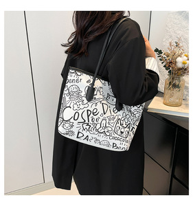 Sacs à Main Tendance Femme, Sacs Bandoulière pour Ordinateur Portable et Cabas de Luxe en Toile, Personnalisables avec Logo - Product Image 4