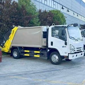 Camion Compattatore di Rifiuti ISUZU 8CBM 9CBM 10CBM - Camion per la Raccolta Rifiuti e Spazzatura Più Venduto - Product Image 4