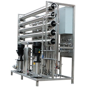 เครื่องผลิตระบบทำน้ำให้บริสุทธิ์อัตโนมัติ1000L อุปกรณ์ระบบบำบัดน้ำโรงงานบรรจุขวดน้ำดื่ม - Product Image 4