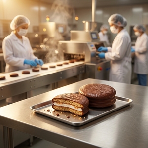 <span class=keywords><strong>Horno</strong></span> <span class=keywords><strong>de</strong></span> Cocción Automático Comercial con PLC para Pastel <span class=keywords><strong>de</strong></span> Chocolate y Pan, Calentamiento a <span class=keywords><strong>Vapor</strong></span> a Gas/Eléctrico, Termostato Ajustable, para Hotel - Product Image 1