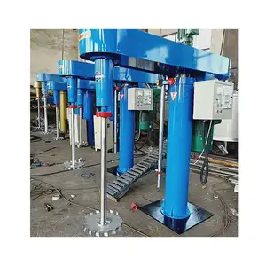 chemical mixing automatic stirrer paint manufacturing equipment high speed 200l machine mini lab paint mixer