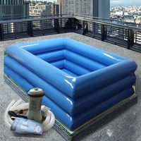 Piscine gonflable U-Rides pour spa avec bâche en PVC, filtre à eau Intex pour usage intérieur/extérieur