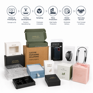 Custom Cardboard Display <b>Box</b> with Clear PET Window for Retail Toy Electronics Gift Luxury Folding Paper <b>Box</b> with Logo - Product Image 2