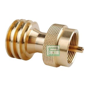 Raccord de conversion en cuivre pour bouteille d'air de 1 lb, pièces pneumatiques - Product Image 1
