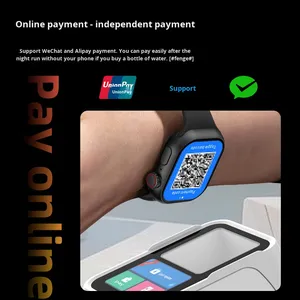 New huaqiangbei Hw S10 thông minh Điện thoại đồng hồ với khe cắm thẻ Sim 3MP máy ảnh IP68 không thấm nước không Dây Sạc <span class=keywords><strong>Android</strong></span> Silicone ban nhạc - Product Image 6