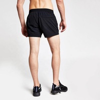 Vente en gros personnalisée Summer Swim Shorts Men 100% Nylon Black Swim Trunks