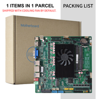 Carte mère industrielle SH68U Thin Mini ITX avec processeur SOC I5 6300U intégré, 2xDDR4, 6xCOM, 2xEDP/LVDS, 2xSATA3.0