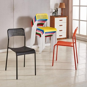 Chaises en plastique de meubles bon marché Offre Spéciale en gros chaise de loisirs colorée - Product Image 6