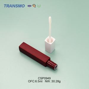 Envase Cuadrado de Plástico Vacío para Brillo Labial de 6 ml, Tubos de Brillo Labial Navideños, Tubos de Brillo Labial con Forma de Jeringa, Envases Cosméticos - Product Image 3