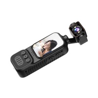 Mini caméra corporelle avec enregistrement audio et vidéo, petite caméra 2K portable, enregistreur personnel, caméscope DV pour la sécurité
