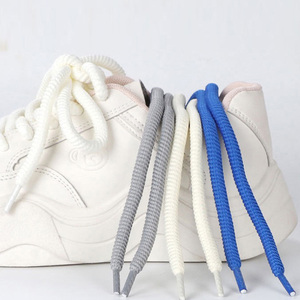 Cordones de Zapatos Unisex de Poliéster con Patrón Sólido Redondo de 8 mm de Grosor Personalizados por WEGOODZF para Zapatillas de Moda, Deportivas y Casuales - Product Image 5