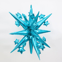 Vente en gros 42 pouces 4D une pièce explosion étoile feuille ballon en forme de goutte d'eau mariage fête d'anniversaire décoration de noël