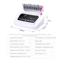 Épilateur de beauté pour soins personnels - Nettoyeur de pores sur pied - Traitement bio à micro-courant - Appareil professionnel de lifting et d'amélioration mammaire