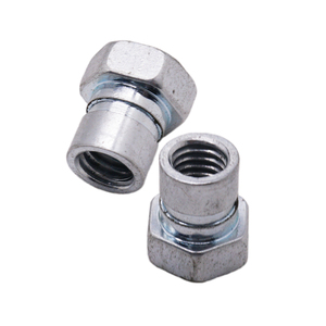 Goupilles coniques assemblées avec anneau d'étanchéité fileté, en acier au carbone galvanisé à chaud de qualité supérieure, formées à froid avec précision - Product Image 6