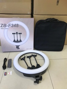 Lampe annulaire à LED avec trépied/lampe circulaire ZB-F488 lampe annulaire 22 pouces <span class=keywords><strong>56</strong></span> <span class=keywords><strong>cm</strong></span>/3 supports/télécommande/housse de sac - Product Image 5