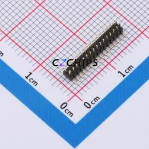 ZX-PZ1.0-2-16PWZ Pin Header SMD,P=1mm Connector ( Pin Structure: 2x16P )( Pitch: 1mm )( Row Spacing: 1mm ) - Product Image 1
