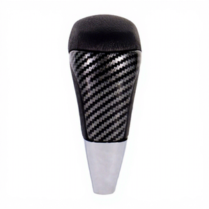 Universal Carbon Fiber &amp; Leather Gear Shift Knob for Honda Toyota Modified <strong>Car</strong> <strong>Accessories</strong> <strong>in</strong> Stock Discount - Product Image 1