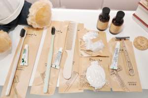 Articles de toilette jetables série Qingyu pour hôtels d'affaires-Protection de <span class=keywords><strong>l</strong></span>'environnement Antidérapant Portable <span class=keywords><strong>L</strong></span>'<span class=keywords><strong>Occitane</strong></span> parfumé - Product Image 2