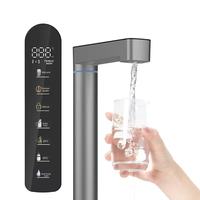 Purificateur d'eau RO alcaline à haut débit tendance 2025, machine à osmose inverse sous évier, purificateur d'eau chaude pour usage domestique
