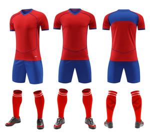 Jersey Sepak Bola Unisex Custom OEM-100% Poliester Lengan Pendek Bernapas & Cepat Kering Ramah Lingkungan untuk Musim Panas - Product Image 5