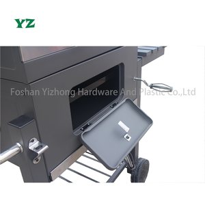 <span class=keywords><strong>Griglia</strong></span> a Carbone per Barbecue <span class=keywords><strong>Quadrata</strong></span> Grande da 24 Pollici con Tavolo Laterale - Product Image 6