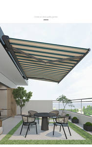 <span class=keywords><strong>Toldo</strong></span> Retráctil Inteligente con Control Remoto, Almacenamiento Oculto, Protección Solar y contra la Lluvia - Product Image 2