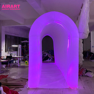 20FT Long <span class=keywords><strong>LED</strong></span> Inflatable Passageway Trắng Tent Đối Với Wedding Party Ý Tưởng Sự Kiện - Product Image 4