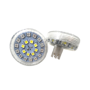 AC24V 60mm RGBW chương trình tự động pixel đèn LED 14LED rgb5050 + 16led SMD2835 1-16 Series đèn giải trí PC cơ thể - Product Image 3