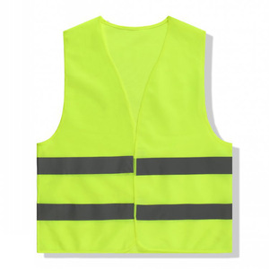 Tùy chỉnh Hi VIS an toàn vest phản quang trẻ em huỳnh quang Orange & vàng an toàn khả năng hiển thị cao vest phản quang trẻ em vest - Product Image 2