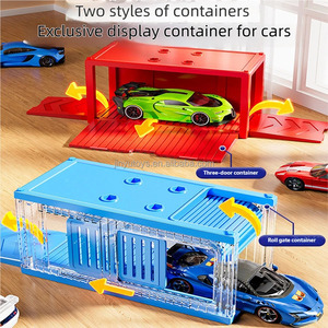 Contenedor de Barco Transformable, Contenedor de Plástico a Escala, Juego de Almacenamiento de Autos, Juguete para Niños, <span class=keywords><strong>Regalo</strong></span> de Cumpleaños para Niños - Product Image 4