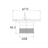 Contenedor de Residuos para Fregadero de Cocina Redondo de Acero Inoxidable 304 HL-9103A, Tapón para Fregadero Compatible con Conexión de 50 mm