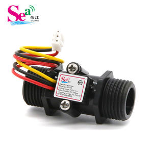 Lecteur de carte G1/2, capteur de débit d'eau, débitmètre électromagnétique à 4 points pour chauffe-eau, effet Hall, matériau plastique, modèle S201C - Product Image 5