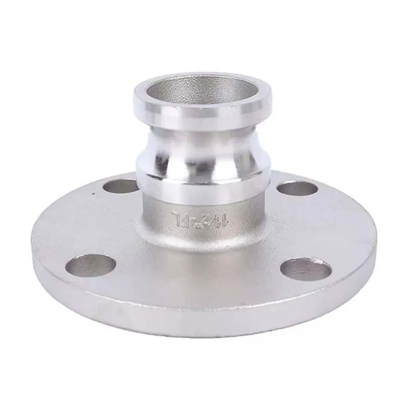 New Customized Quick Connector Flange Male End Industrial Grade Stainless Steel Pipe Fittings