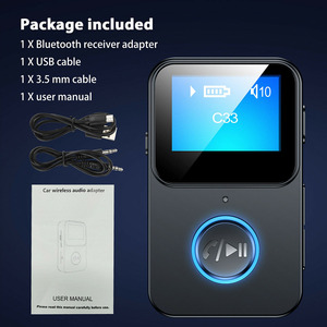 Récepteur Bluetooth 5.0 portable C33 pour voiture/stéréo domestique/casque filaire, streaming de musique, appel mains libres - Product Image 6