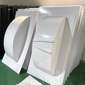 Custom <b>abs</b> thermoforming plastic parts products manufacturing service thermo vacuum forming factory - Product Image 2