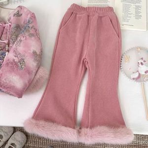 Traditional Chinese Winter Thickened Warm Girls Outfit Three Piece Set New Year Style - Product Image 4