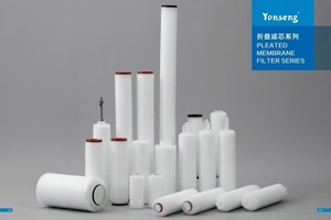 Lọc nước nhà sản xuất 0.45 UM tuyệt đối PP xếp li Bộ phận lọc Cartridge lọc nước thay thế ngành công nghiệp Lọc Cartridge - Product Image 4