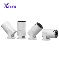 XNANO NUEVO Proyector Inteligente para el Hogar Q5 180 ° Proyector Mini Portátil Compacto HD para Smartphone con Proyección sin Rotación