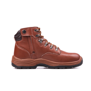 <span class=keywords><strong>Stivali</strong></span> di sicurezza con cerniera in vera <span class=keywords><strong>pelle</strong></span> rossa antiscivolo impermeabile da uomo scarpe da trekking <span class=keywords><strong>stivali</strong></span> - Product Image 3