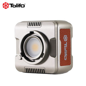 TOLIFO <span class=keywords><strong>PL</strong></span>-40RGB充電式RGB COB LEDビデオライト、手のひらサイズのポータブル連続撮影ライト、内蔵バッテリー付き - Product Image 1