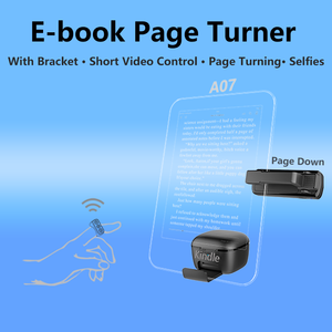Turner de página inteligente inalámbrico para Kindle E-Reader Tiktok caja de carga de anillo de Control remoto para <span class=keywords><strong>IOS</strong></span> <span class=keywords><strong>Android</strong></span> Material plástico - Product Image 4