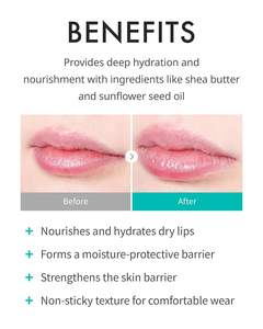 Bálsamo Labial Reparador Rejutan con Ceramidas, Barrera de Humectación para Labios Agrietados y Extremadamente Secos, Bálsamo Nutritivo - Product Image 3