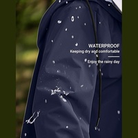Imperméable respirant personnalisé pour homme, imperméable de haute qualité, durable, imperméable d'hiver avec poches